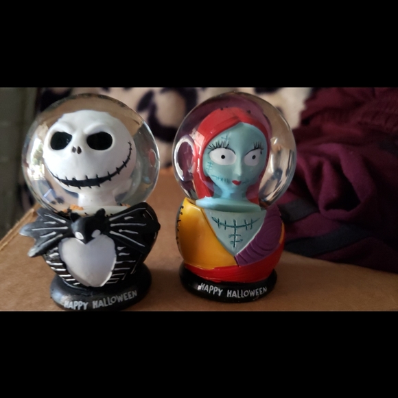 Disney Other - Jack and Sally mini snow globes Disney Other - Jack and Sally mini snow globes